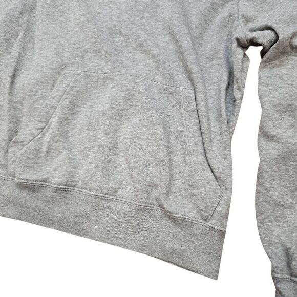 Nike Hoodie Women's Small Gray Funnel Neck Long Sleeve Pullover Gorpcore Stretch - Picture 2 of 7